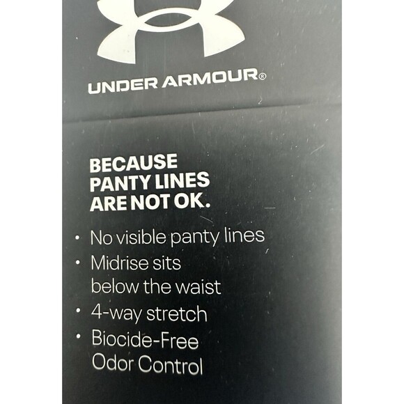 Under Armour Essential 4-Way Stretch No Show 3-Pack Hipster Panty Blue Size L NW - Picture 8 of 16